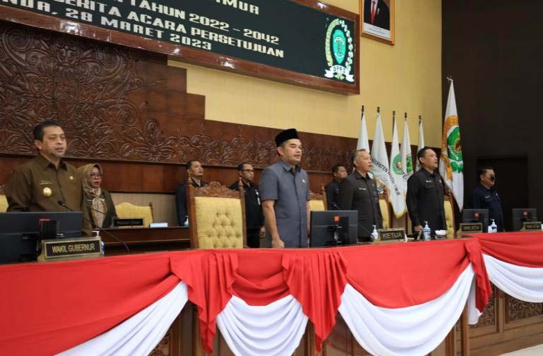 DPRD Setujui Ranperda RTRW Kaltim Menjadi Perda