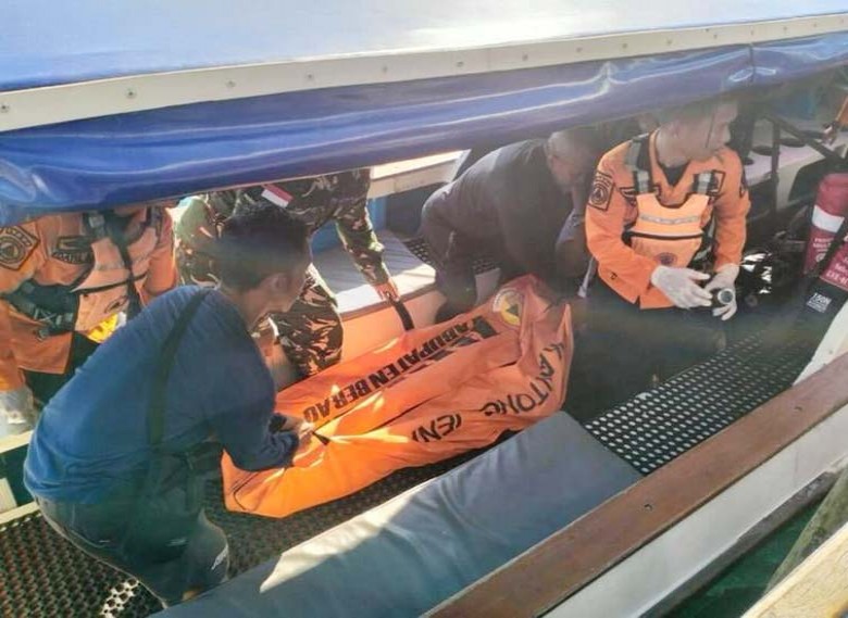 Wisatawan Asal Tiongkok yang Hilang di Perairan Maratua Ditemukan Meninggal Dunia