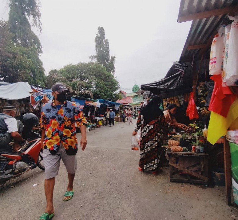 Korban Kebakaran Pasar Citra Mas Loktuan Tagih Janji Pemkot