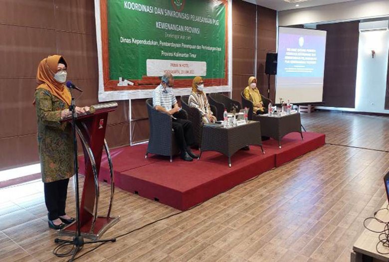 DKP3A Gelar Korsin  Pelaksanaan PUG Bagi Focal Point Lingkup Pemprov Kaltim