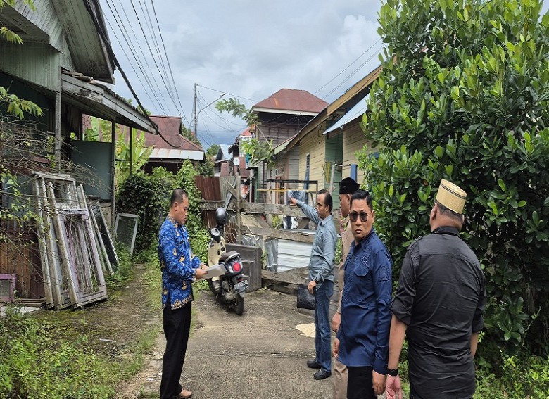 Komisi I Desak Pemkab Segera Tuntaskan Sengketa Lahan di Gang Husin Kelurahan Timbau