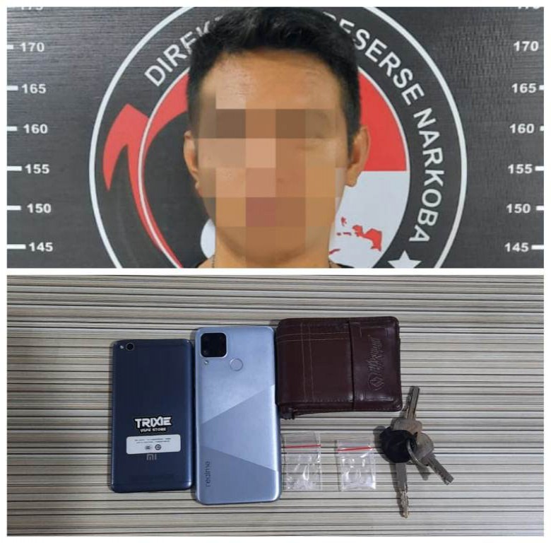 Usai Beli Sabu-sabu dari Samarinda, Warga Mangkurawang Diringkus Polisi
