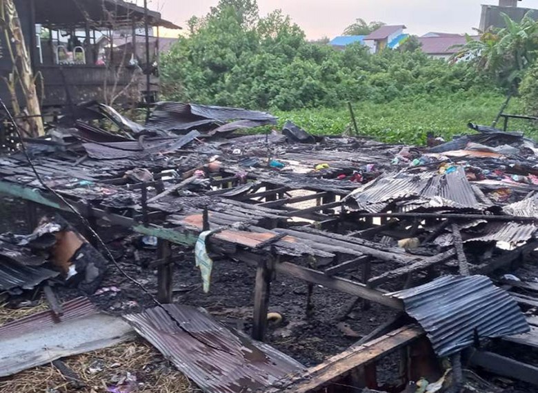 Gara gara Cekcok Rumah Tangga, Istri di Tenggarong Bakar Rumah