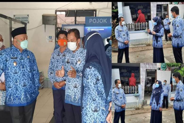 Sidak Hari Pertama Usai Libur Lebaran, Bupati Berau Apresiasi Pelayanan Disdukcapil