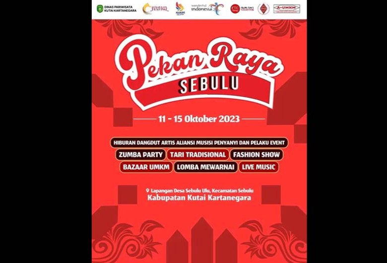 Kunjungi Festival Pekan Raya Sebulu, 11 -15 Oktober