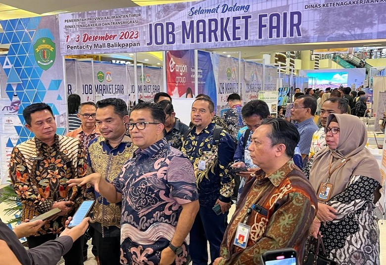 Buka Job Market Fair 2023, Pj Gubernur: Tingkat Pengangguran Kaltim Turun