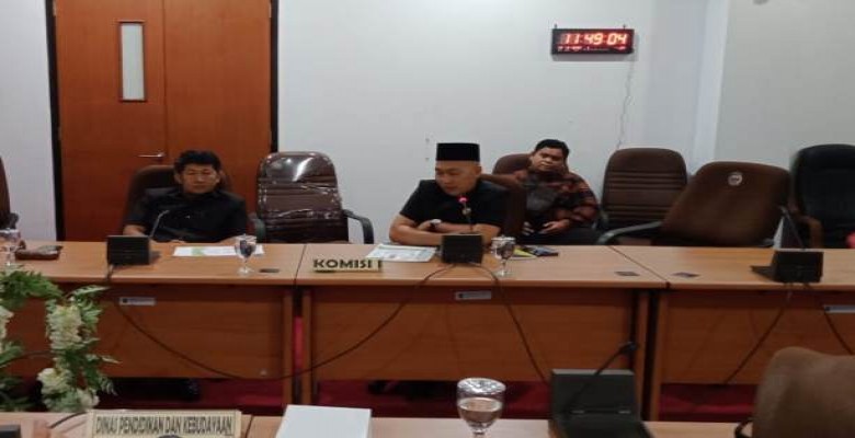 Komisi I DPRD Bontang, Usulkan PPDB Jangan Sampai Anak Tidak Bersekolah Hanya Karena Sistem Zonasi