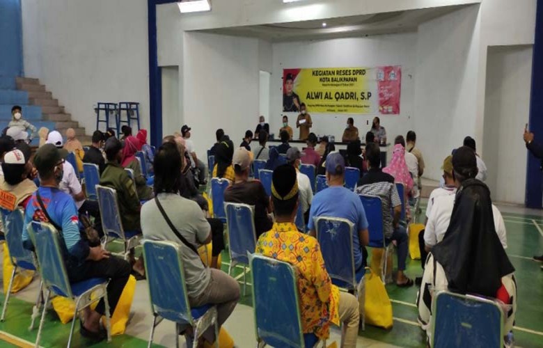 Anggota DPRD Alwi Al Qadri Serap Aspirasi di Balikpapan Barat