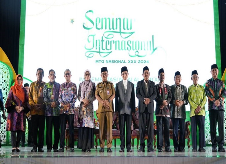 Pj Gubernur Buka Seminar Internasional MTQN Kaltim