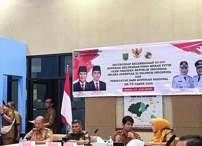 Pemkab Berau Dukung Peluncuran Koperasi Merah Putih, 109 Koperasi Desa Siap Berkembang