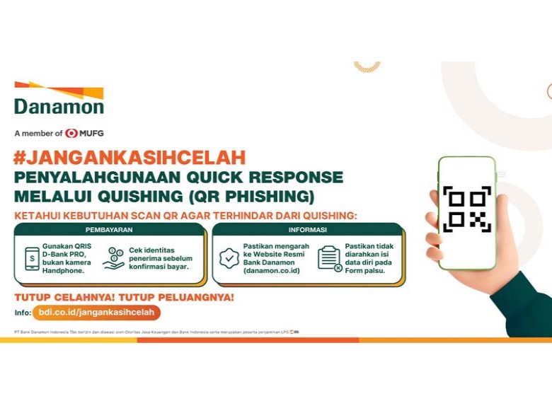 Danamon Ajak Nasabah Waspada Quishing Lewat Kampanye #JanganKasihCelah