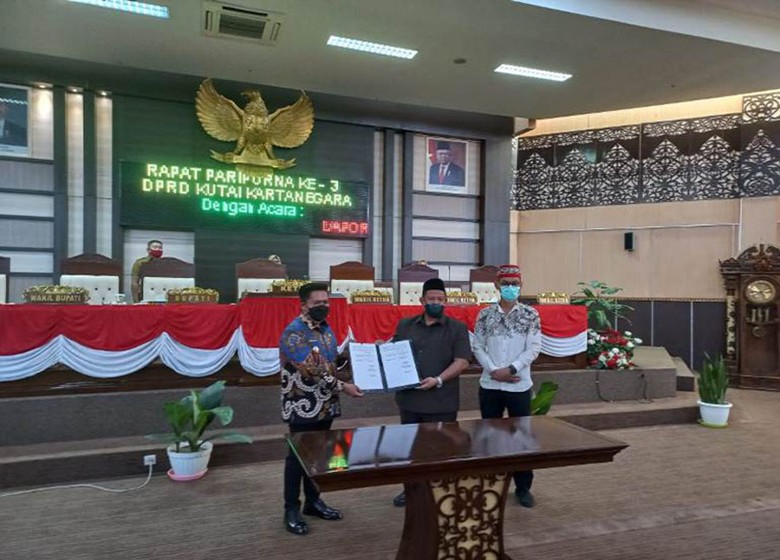 DPRD Setujui Perubahan APBD Kukar 2021