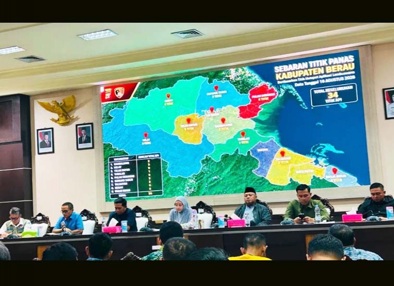 Pemerintah Kerahkan Seluruh Lintas Sektoral Atasi Karhutla, Bupati Peringatkan Perusahaan Agar Ikut Turun Tangan