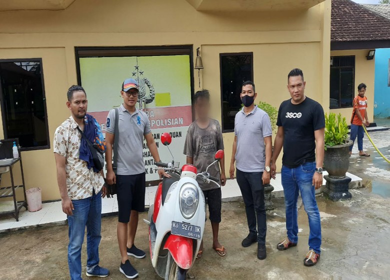 Beraksi di Sebulu, Pencuri Sepeda Motor Ditangkap di Samarinda