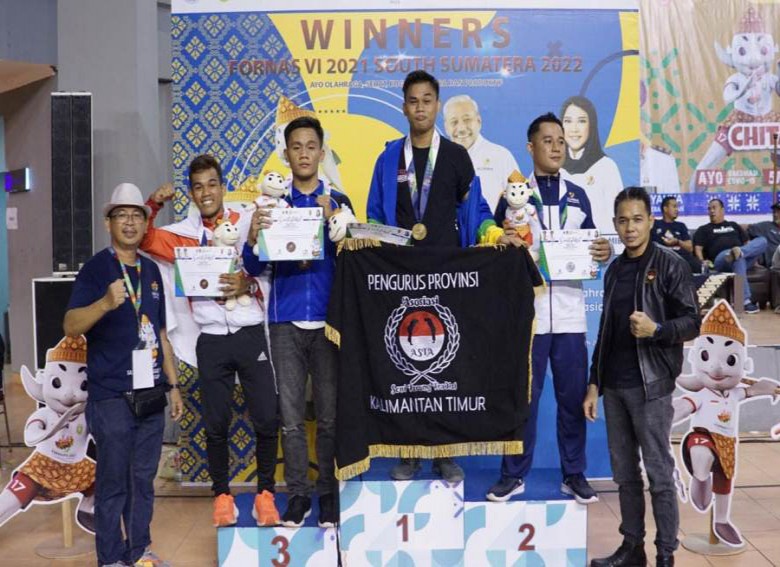 Nelson Sianturi Penggiat Inorga Asta Indonesia Berhasil Raih Emas di Fornas Palembang