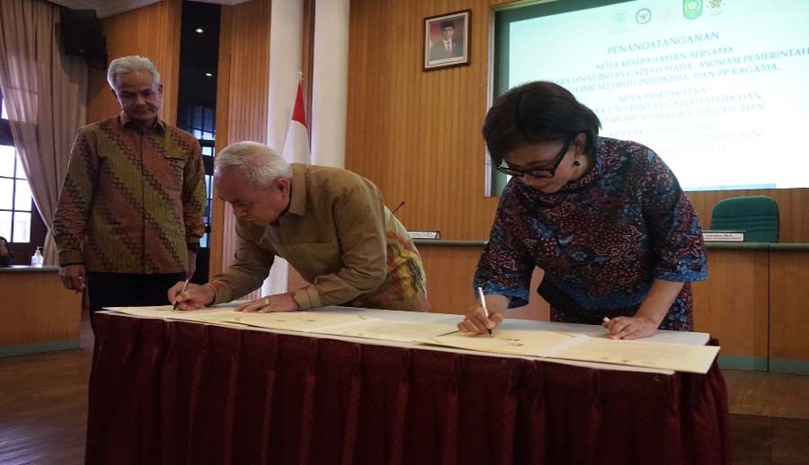APPSI, UGM dan Kagama Tandatangani MoU Kerja Sama, Isran: Yakin Ini Ada Manfaatnya