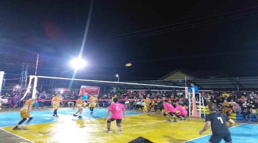 Desa Loa Pari Sukses Gelar Turnamen Bola Voli Loa Pari Cup 1 Tahun 2020