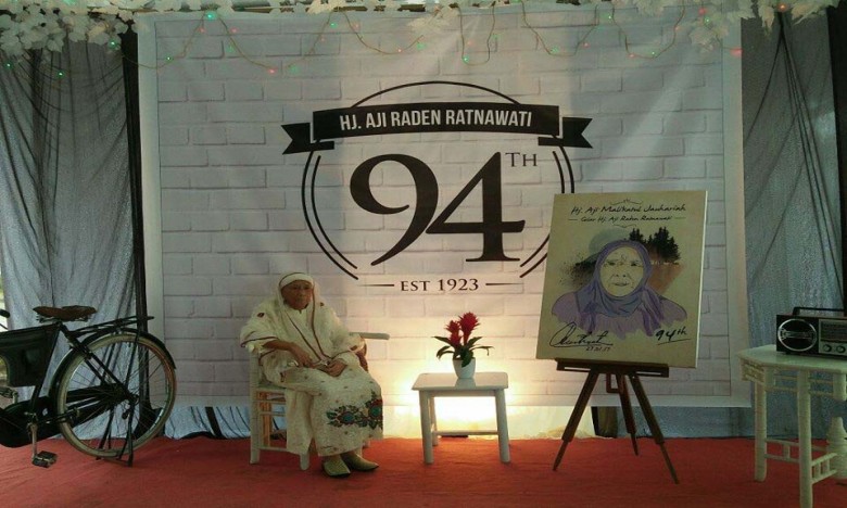 Rayakan Ulang Tahun ke 94 Hj Aji Raden Ratnawati 
