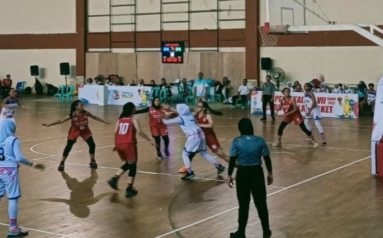 Hari ke 2  Cabor Bola Basket Indor, Tim Putri Berau Tampil Membanggakan