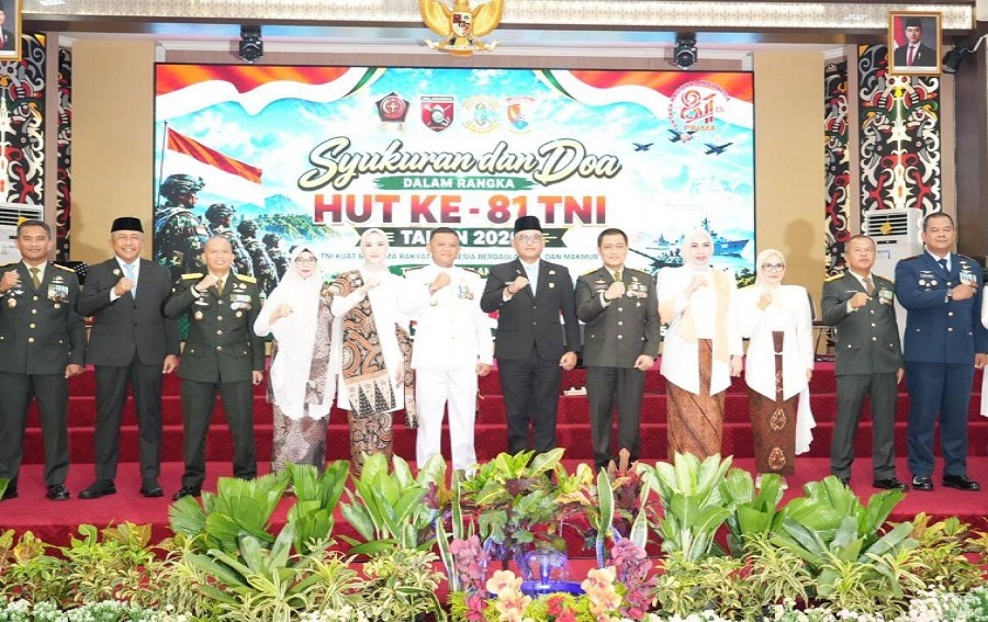 Wagub Kaltim Apresiasi HUT ke-81 TNI, Dorong Peran Aktif di Perbatasan dan Program Pemerintah