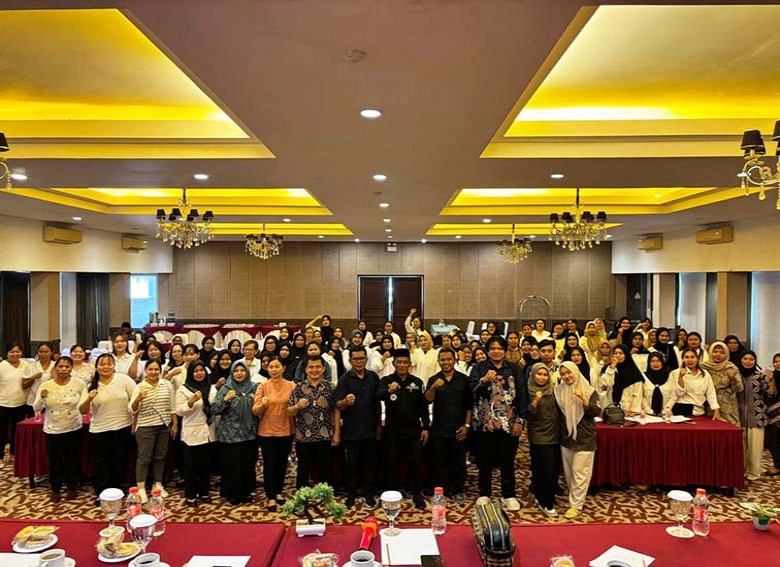 Wujudkan Program RT-Ku Terbaik, Desa Lung Anai dan Jonggon Desa Latih Kelompok PKK RT