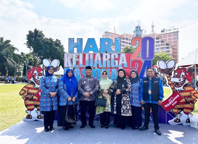 Wabup Hadiri Puncak Kegiatan Harganas di Semerang
