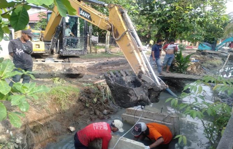 Proyek Drainase di Tenggarong Telan Anggaran Rp10 Miliar