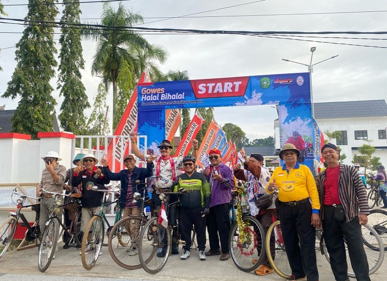 Unik dan Layak Dilestarikan, Dispora Kukar Dukung Komunitas Sepeda Ontel