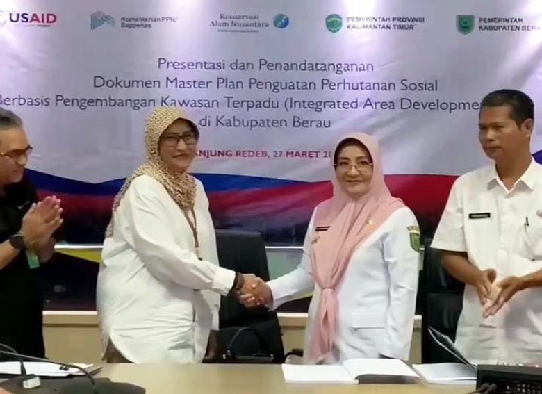 Bupati Berau Mendukung Pengembangan Kawasan Terpadu Berbasis Perhutanan Sosial
