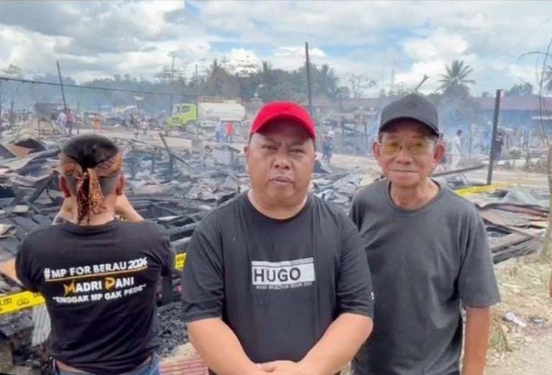 Madri Pani Ajak Pemerintah dan Perusahaan Berikan Dukungan kepada Korban Kebakaran di Sambaliung