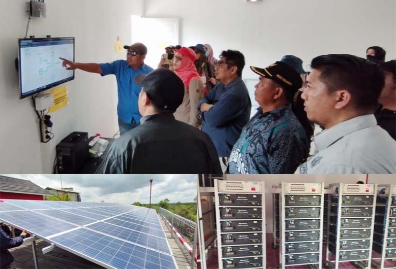 Kawal Program Dedikasi Kukar Idaman, Bappeda Monitoring Kegiatan PLTS