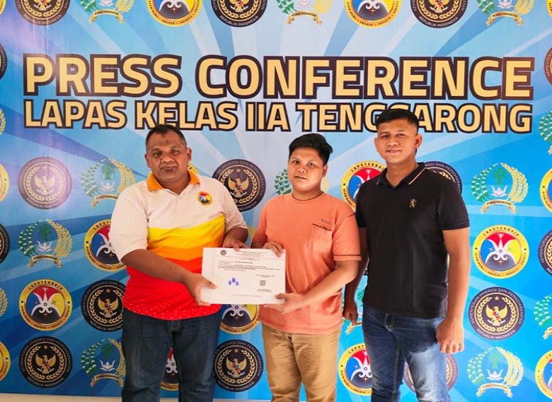 Satu Tahanan Lapas Tenggarong Terima Amnesti Presiden RI