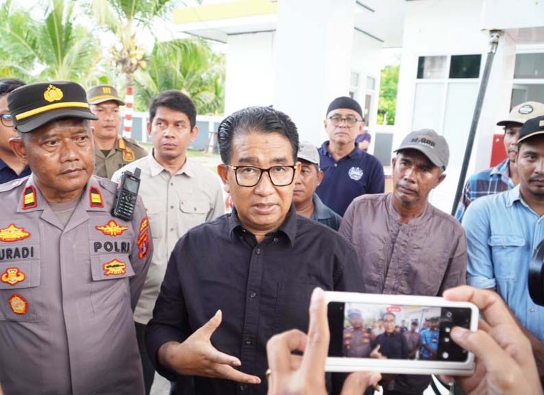 Pj Gubernur Kaltim Kunjungi Berau, Fokus pada Dukungan Nelayan dan Penanganan Abrasi Pantai