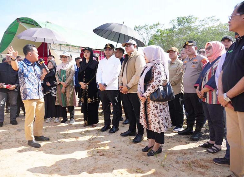 Tinjaun Rest Area Odah Singgah Perangat, Gubernur Rudy: Kebersihan Toilet Harus No.1