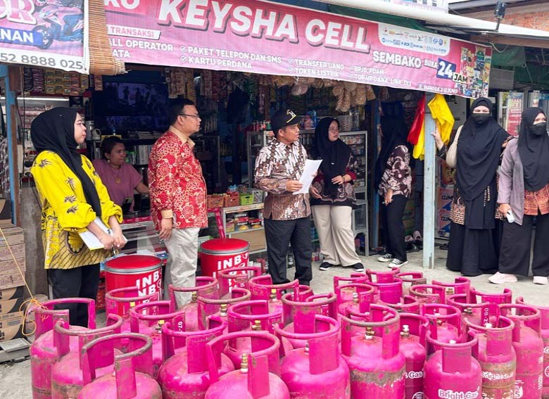 Diskoperindag Berau Sidak LPG 3 Kg, Temukan Harga Melampaui HET
