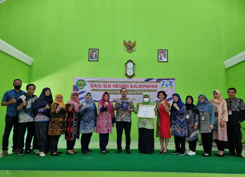 SLBN Balikpapan Raih Penghargaan Kementerian PPPA