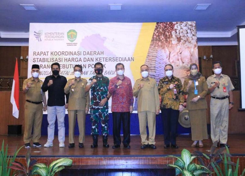 Buka  Rakorda  Stabilisasi Harga dan Ketersediaan  Barang Kebutuhan Pokok,  Wagub Minta Dinas Intansi Lakukan Antisipasi