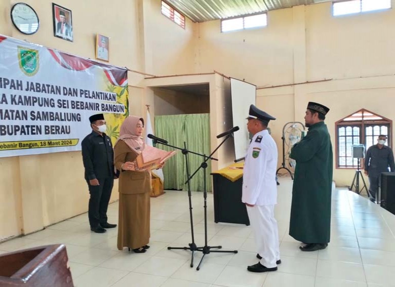 Pelantikan Mursin oleh Bupati Sri Juniarsih, Langkah Awal Menuju Pembangunan Kampung