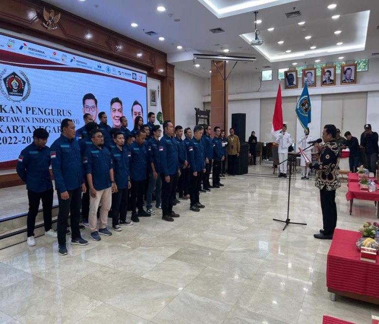 Pengurus PWI Kukar Periode 2022-2025 Resmi Dilantik