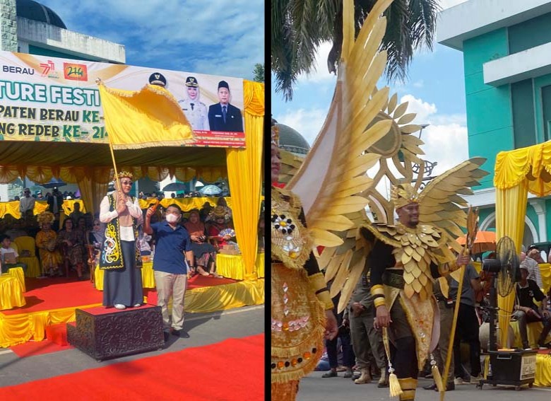 Berau Culture Festival, Bupati : Bersama Mendukung Percepatan Pembangunan Serta UMKM yang Meningkat