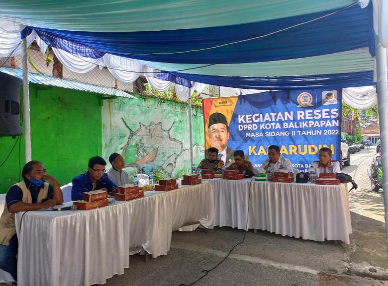 Reses Kamarudin, Warga Baru Tengah Masih Keluhkan Air dan Sekolah