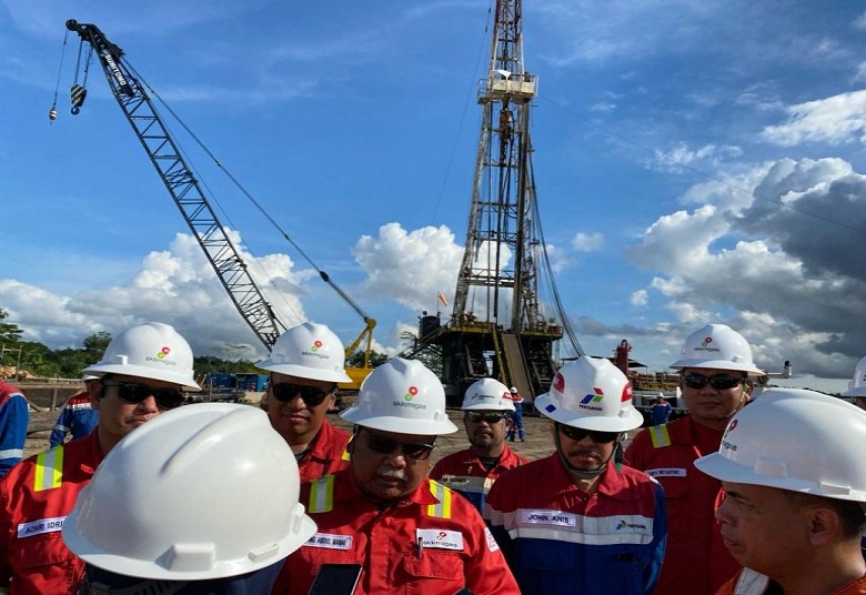 Wakil Kepala SKK Migas Pantau Pengeboran Sumur Pamaguan 78 PT Pertamina Hulu Sanga Sanga