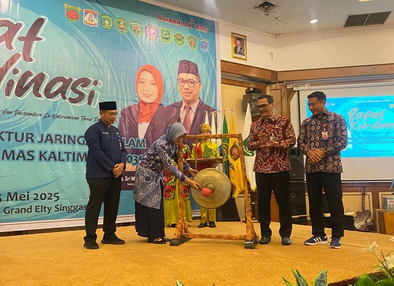 Rakor Bidang Komunikasi, Informasi, Statistik, dan Persandian se-Kaltim Digelar di Kukar