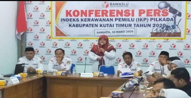 Bawaslu Kutim Beberkan Indek Kerawanan Pilkada