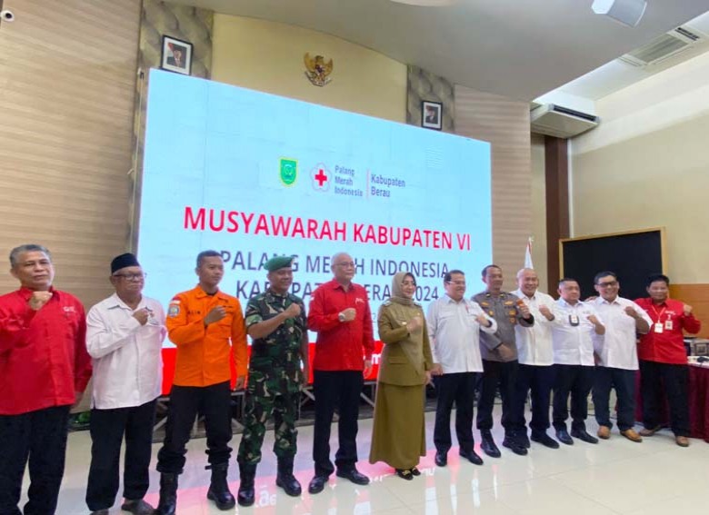 Bupati Berau Ajak Masyarakat Aktif Dalam Gerakan Kemanusiaan Melalui Program PMI