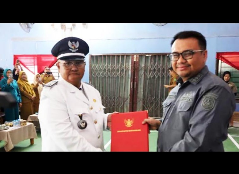 Pj Kades Sebuntal Diminta Kawal Transisi dan Perkuat Program Pembangunan Desa
