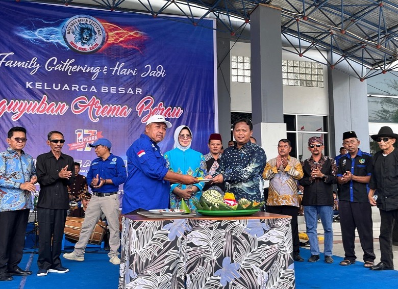 Sekda Muhammad Said Hadiri HUT ke-17 Paguyuban Arema Berau