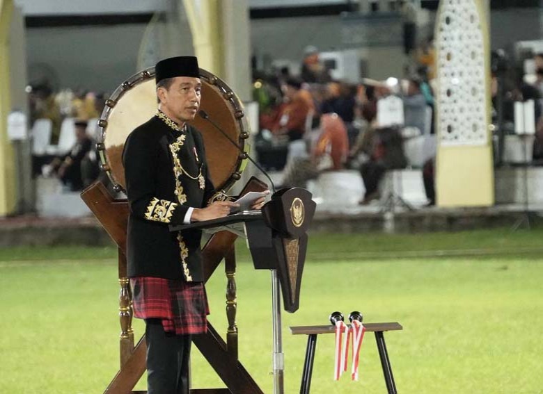 MTQ Nasional XXX di Kaltim Resmi Dibuka Presiden, Jokowi : Momentum Mengagungkan Al Qur’an