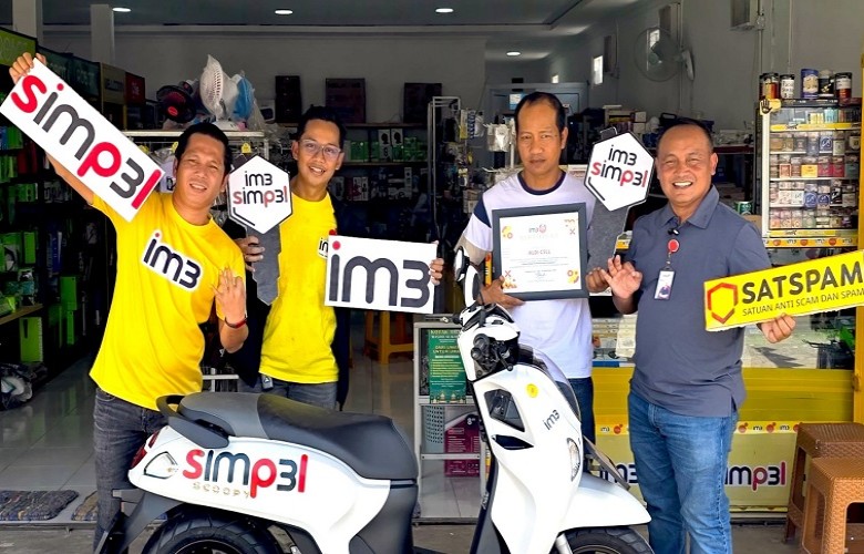 Indosat Ooredoo Hutchison Apresiasi Mitra Outlet Kalimantan Lewat Program Kejutan Simpel IM3