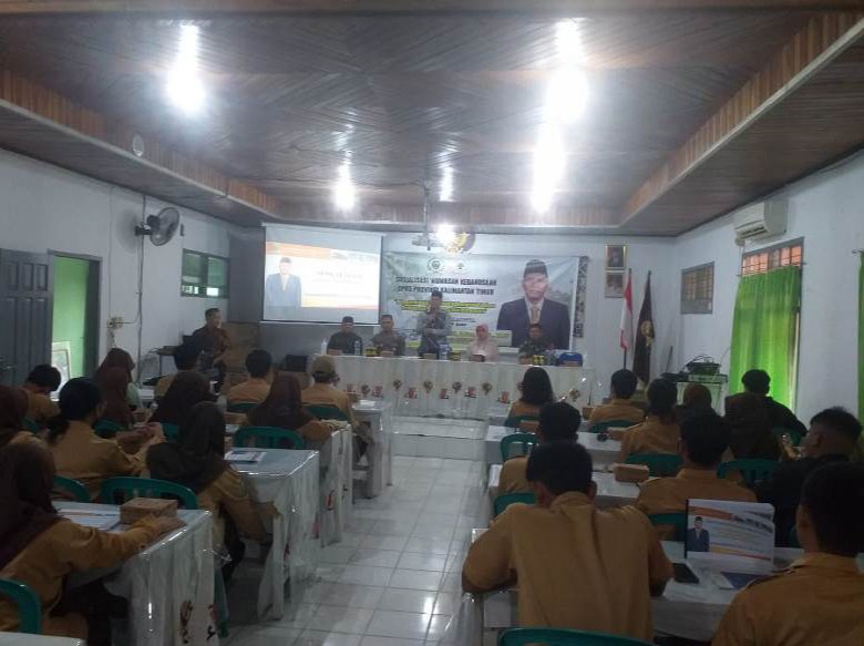 Anggota DPRD Kaltim Salehudin Gelar Sosialisasi Kebangsaan di SMA Negeri 1 Tenggarong